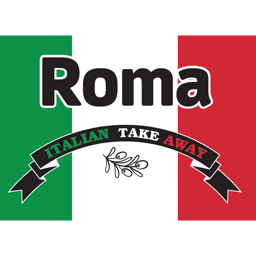 Roma Italian Takeaway logo.
